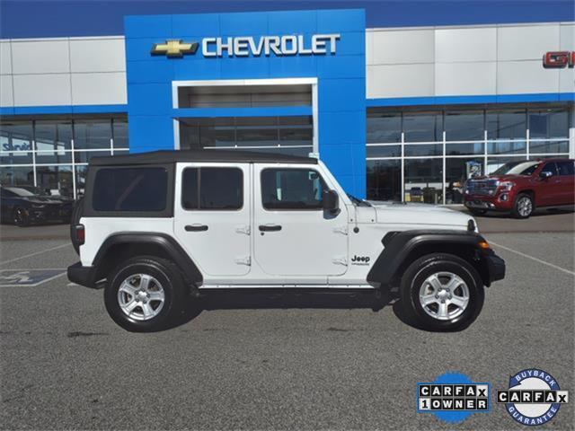 used 2022 Jeep Wrangler Unlimited car, priced at $35,682