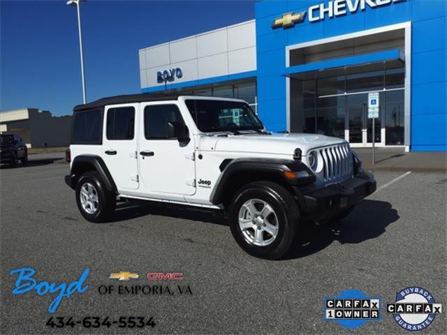 used 2022 Jeep Wrangler Unlimited car, priced at $34,782