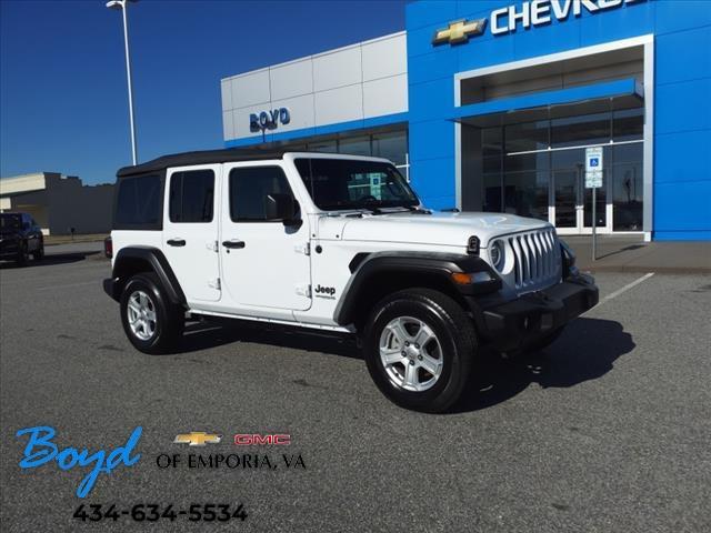 used 2022 Jeep Wrangler Unlimited car, priced at $35,582
