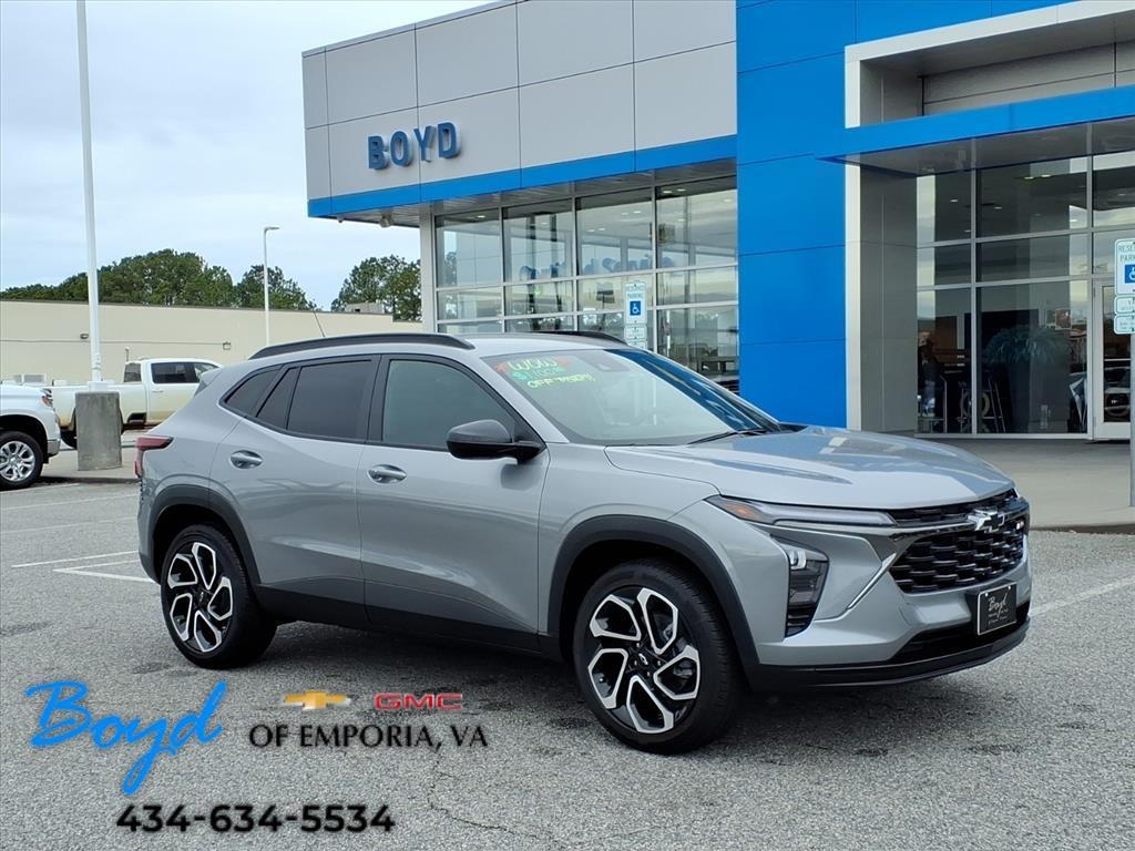 new 2025 Chevrolet Trax car, priced at $24,800