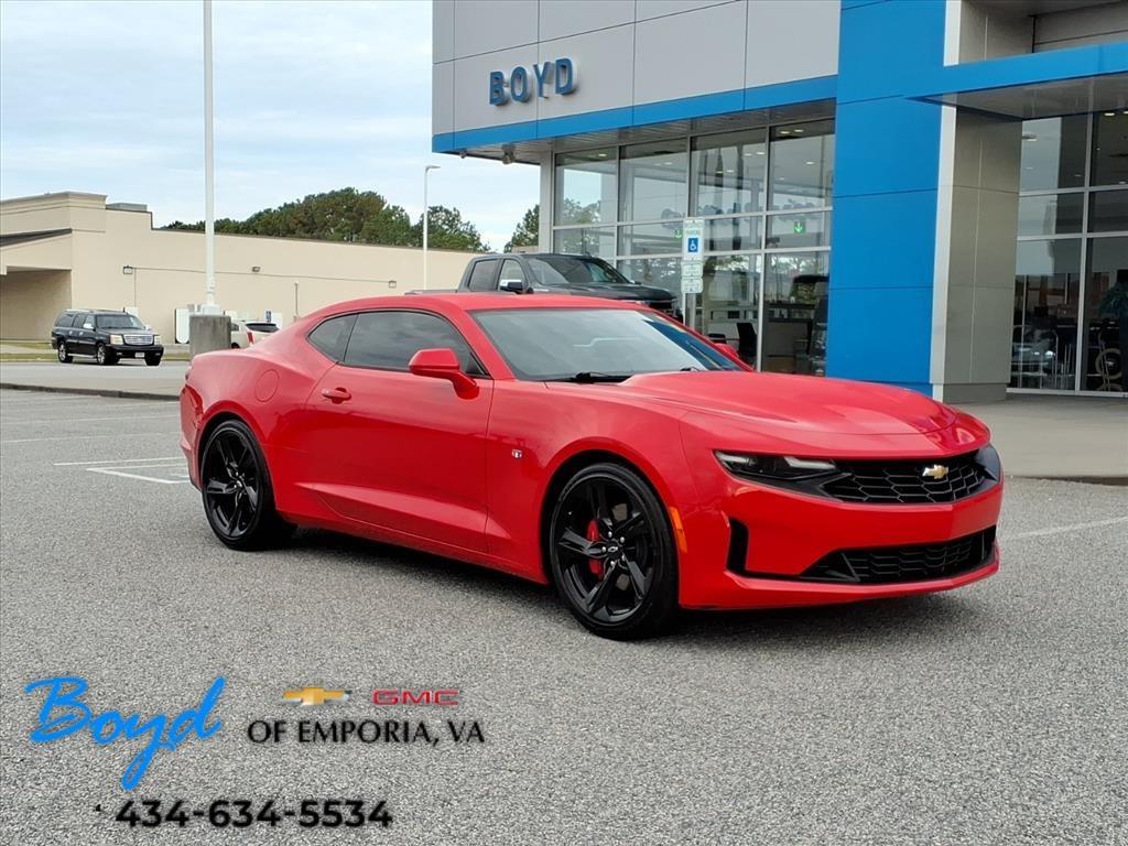 used 2021 Chevrolet Camaro car, priced at $27,882