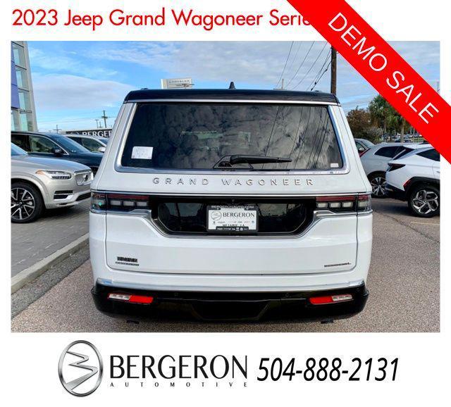 new 2023 Jeep Grand Wagoneer car, priced at $89,400