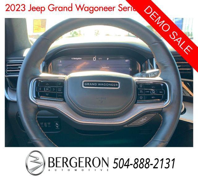 new 2023 Jeep Grand Wagoneer car, priced at $89,400