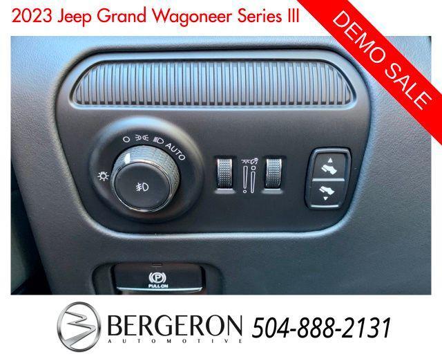 new 2023 Jeep Grand Wagoneer car, priced at $89,400