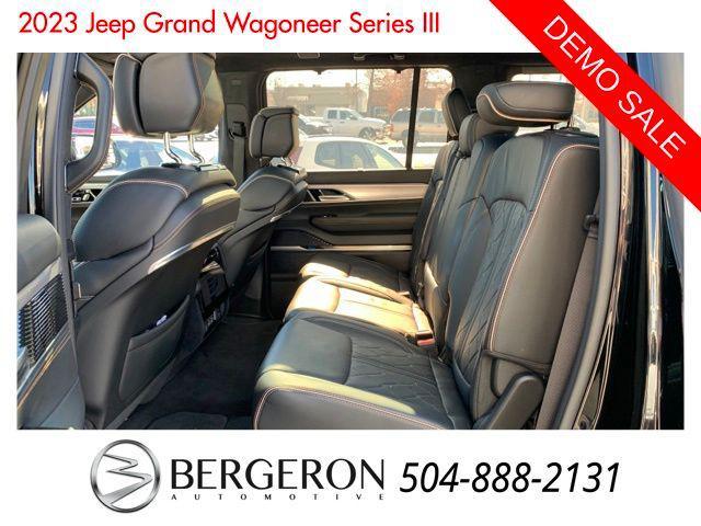 new 2023 Jeep Grand Wagoneer car, priced at $89,400