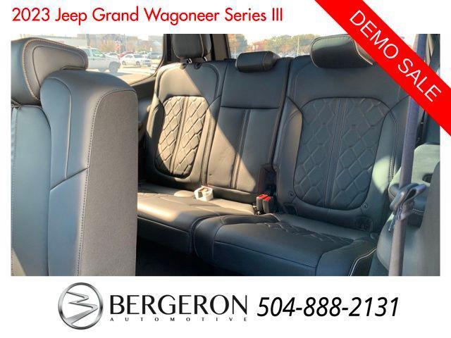 new 2023 Jeep Grand Wagoneer car, priced at $89,400