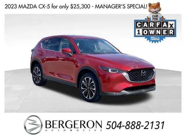 used 2023 Mazda CX-5 car, priced at $25,300