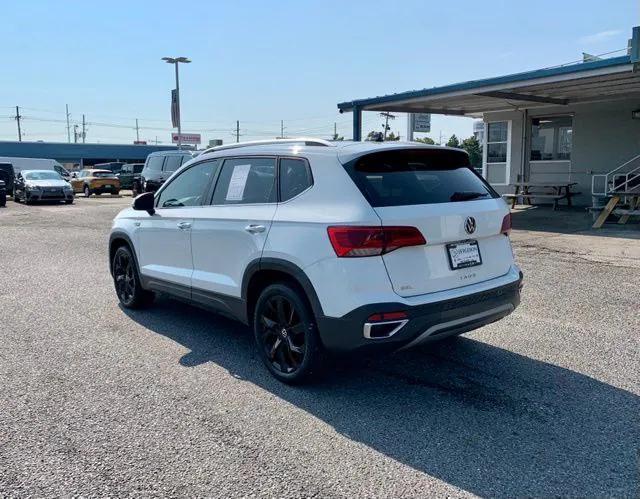 used 2022 Volkswagen Taos car, priced at $23,000