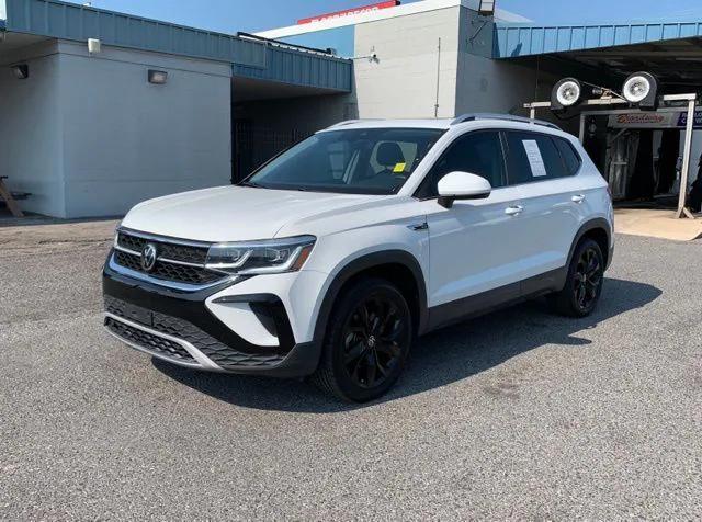 used 2022 Volkswagen Taos car, priced at $23,000