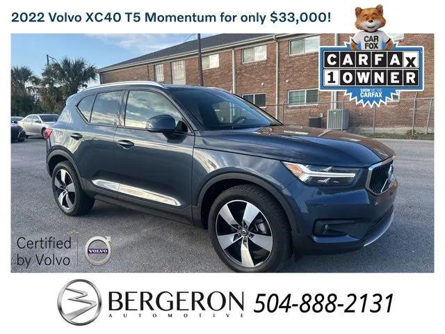 used 2022 Volvo XC40 car, priced at $33,000