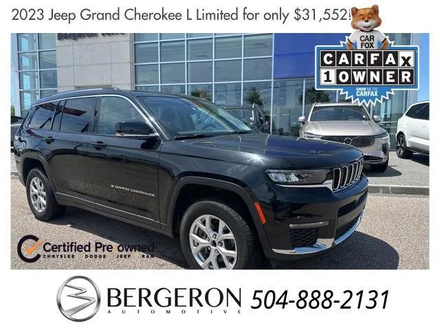 used 2023 Jeep Grand Cherokee L car, priced at $31,552