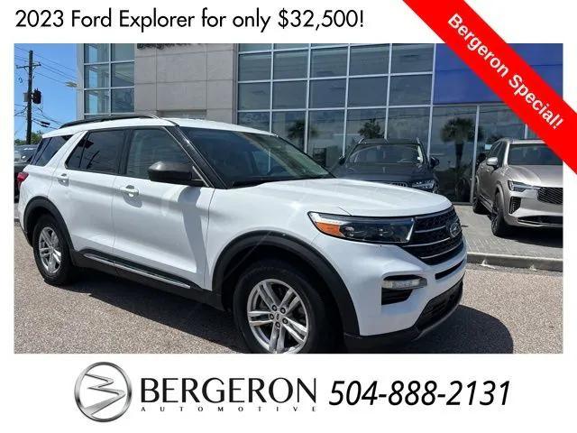 used 2023 Ford Explorer car, priced at $32,500