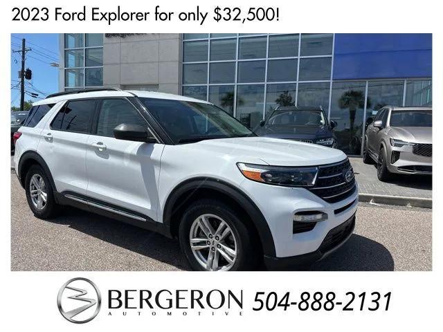 used 2023 Ford Explorer car, priced at $32,500
