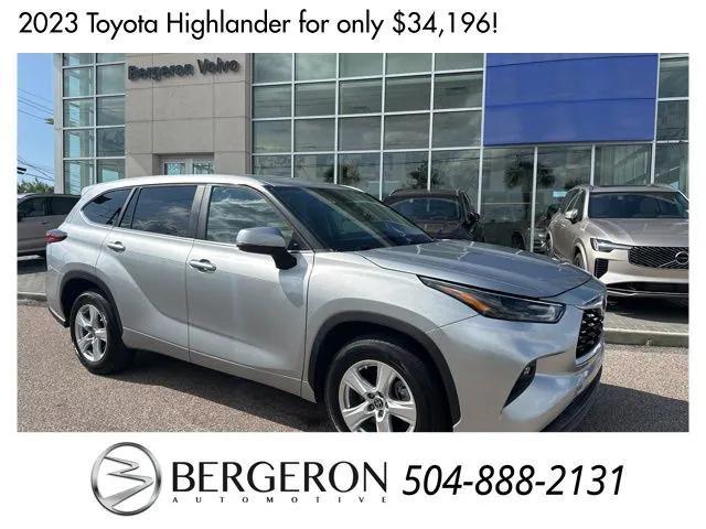 used 2023 Toyota Highlander car, priced at $33,961