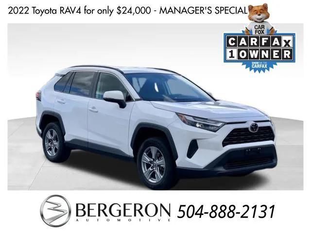 used 2022 Toyota RAV4 car, priced at $24,000