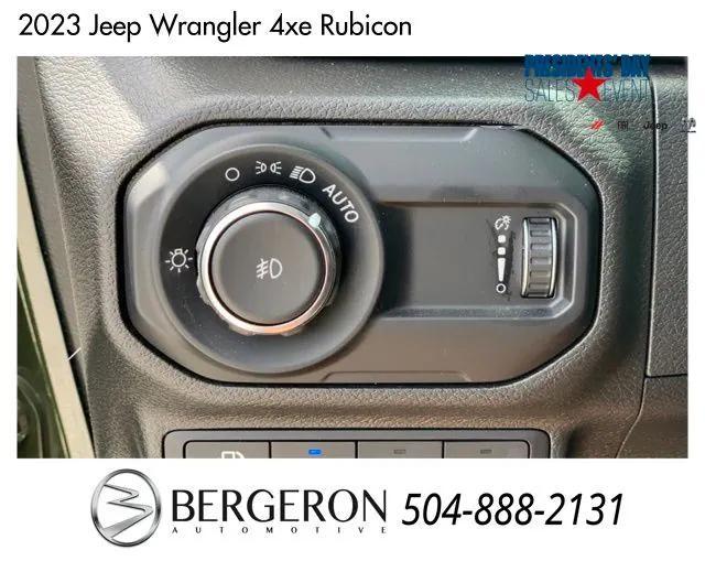 new 2023 Jeep Wrangler 4xe car, priced at $48,935