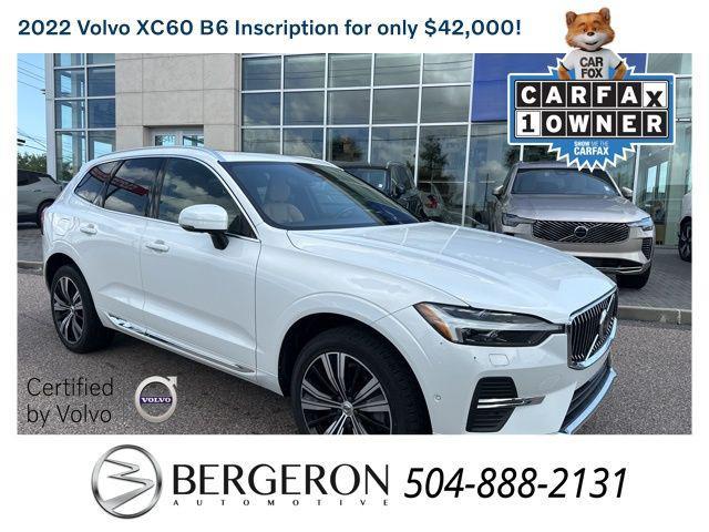 used 2022 Volvo XC60 car, priced at $42,000