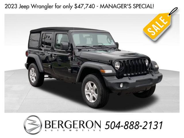 new 2023 Jeep Wrangler car, priced at $47,740