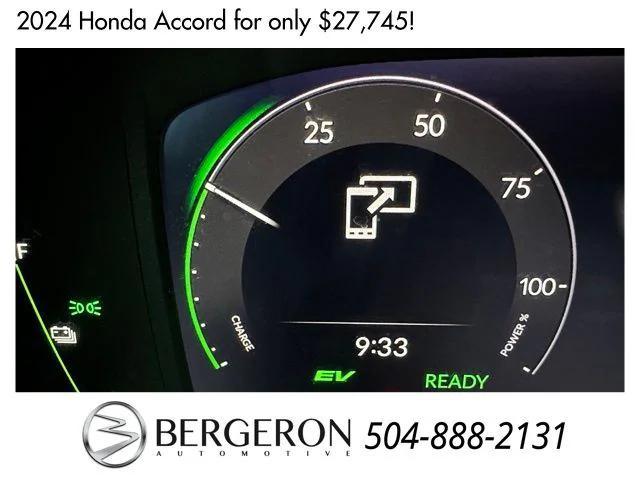 used 2024 Honda Accord Hybrid car, priced at $27,745