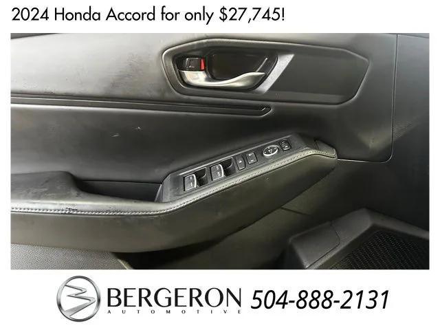 used 2024 Honda Accord Hybrid car, priced at $27,745