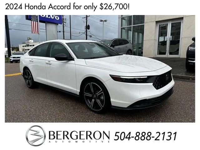 used 2024 Honda Accord Hybrid car, priced at $26,700