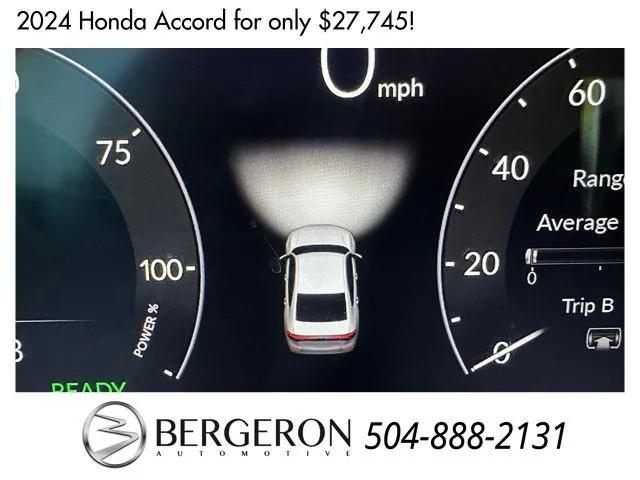 used 2024 Honda Accord Hybrid car, priced at $27,745