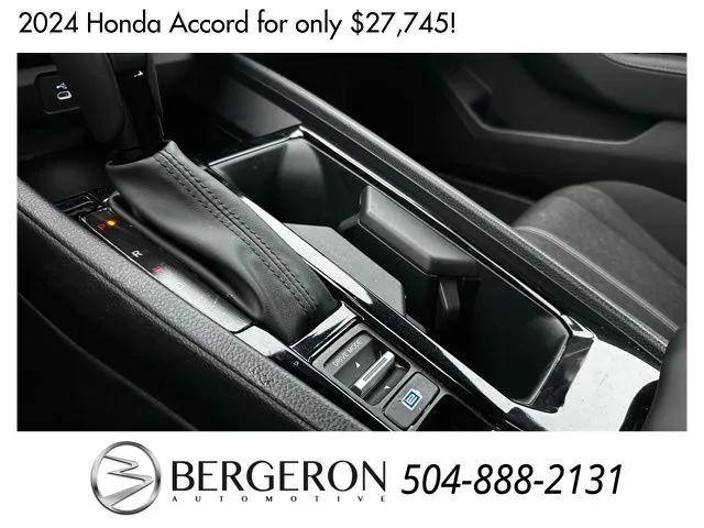 used 2024 Honda Accord Hybrid car, priced at $27,745