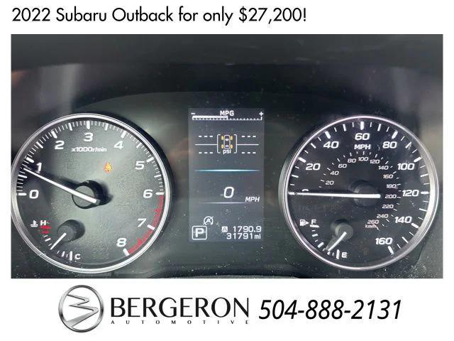 used 2022 Subaru Outback car, priced at $27,200