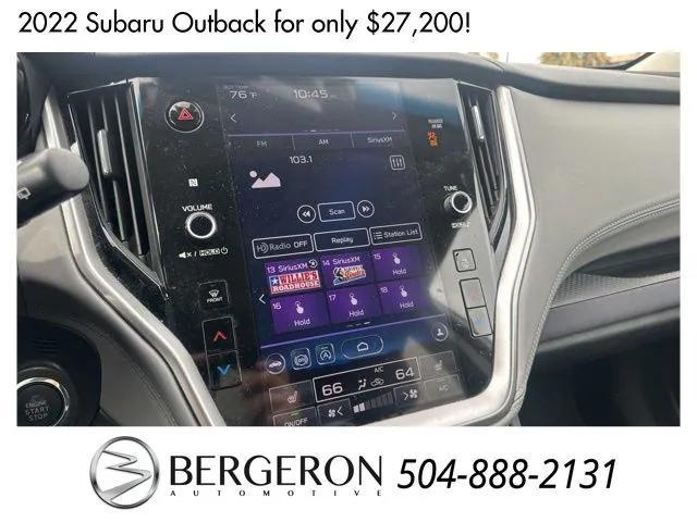 used 2022 Subaru Outback car, priced at $27,200