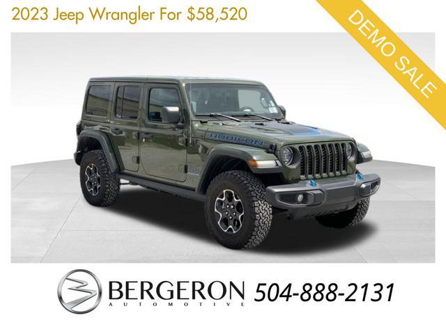 new 2023 Jeep Wrangler 4xe car, priced at $58,520