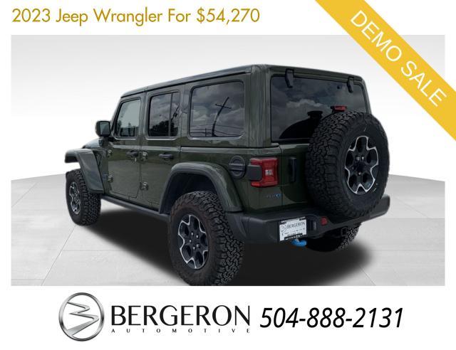 new 2023 Jeep Wrangler 4xe car, priced at $54,270