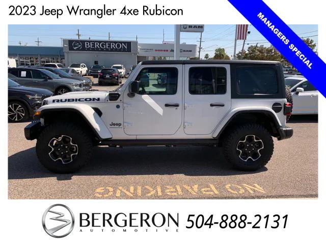 new 2023 Jeep Wrangler 4xe car, priced at $60,515