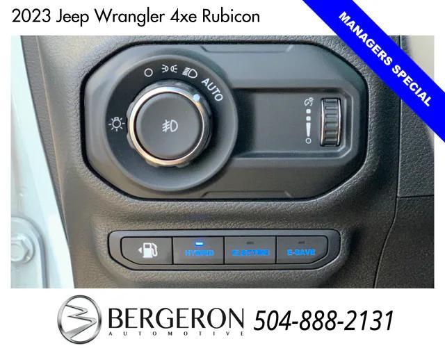 new 2023 Jeep Wrangler 4xe car, priced at $60,515