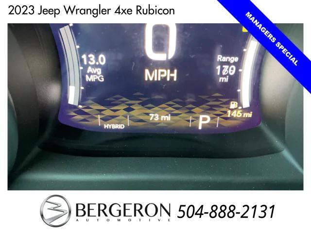 new 2023 Jeep Wrangler 4xe car, priced at $60,515