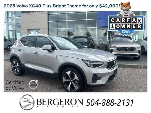 used 2025 Volvo XC40 car, priced at $42,000