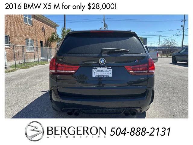 used 2016 BMW X5 M car, priced at $28,000