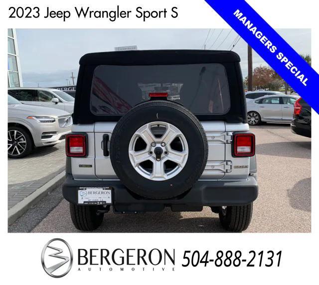 new 2023 Jeep Wrangler car, priced at $39,351