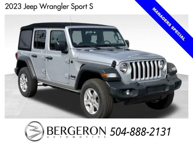 new 2023 Jeep Wrangler car, priced at $39,351