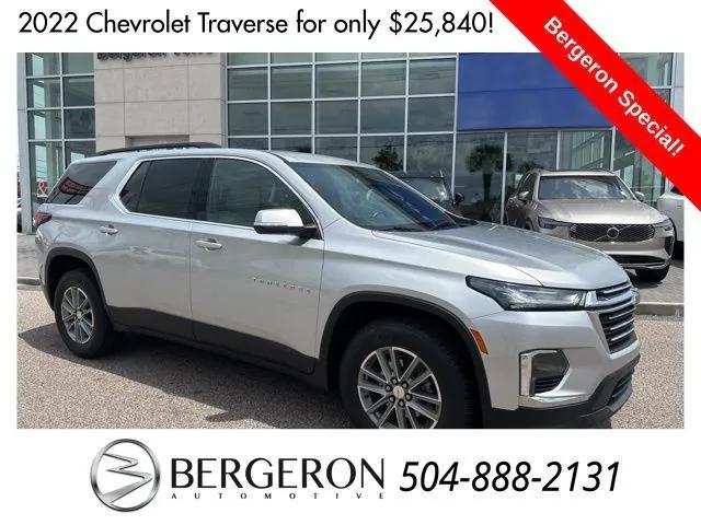 used 2022 Chevrolet Traverse car, priced at $25,840
