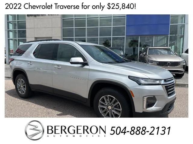 used 2022 Chevrolet Traverse car, priced at $25,840