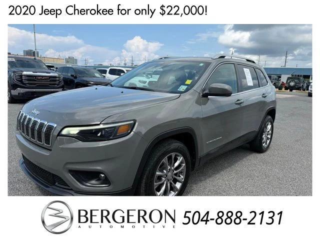 used 2020 Jeep Cherokee car, priced at $22,000