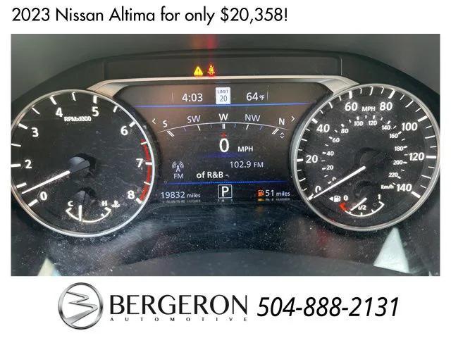 used 2023 Nissan Altima car, priced at $20,358