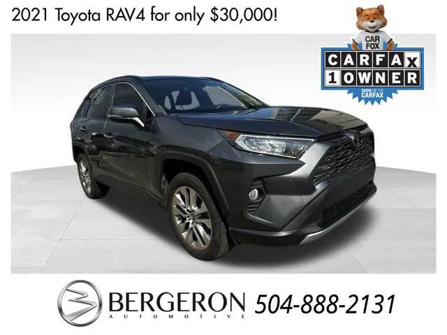 used 2021 Toyota RAV4 car, priced at $30,000