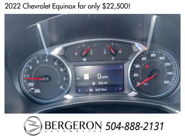used 2022 Chevrolet Equinox car, priced at $22,500