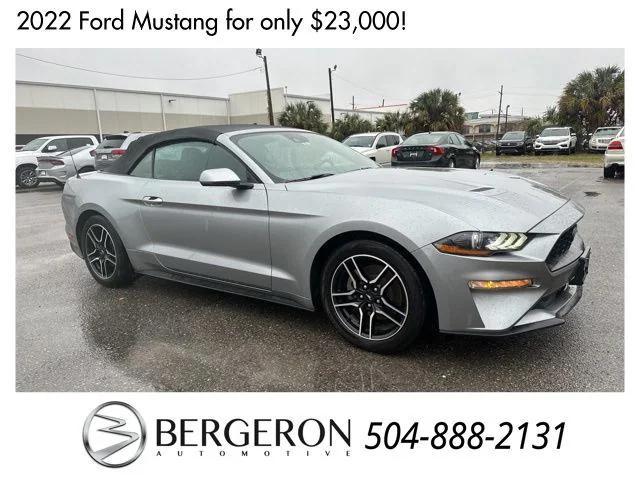 used 2022 Ford Mustang car, priced at $23,000