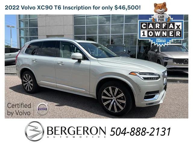 used 2022 Volvo XC90 car, priced at $46,500