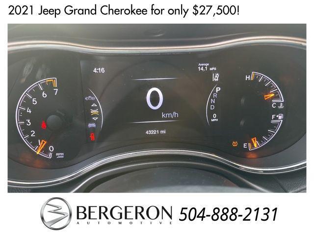 used 2021 Jeep Grand Cherokee car, priced at $27,500