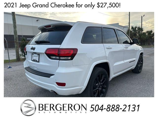 used 2021 Jeep Grand Cherokee car, priced at $27,500