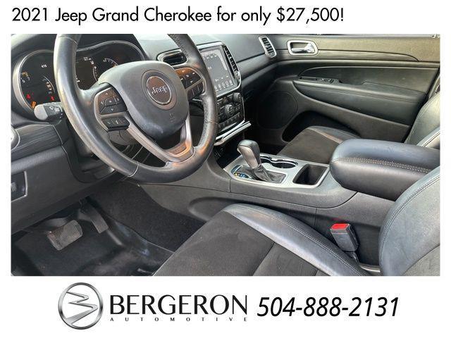 used 2021 Jeep Grand Cherokee car, priced at $27,500