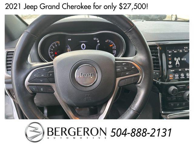 used 2021 Jeep Grand Cherokee car, priced at $27,500